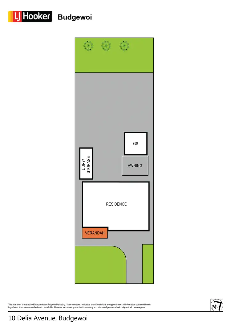 Floorplan of Homely house listing, 10 Delia Avenue, Budgewoi NSW 2262