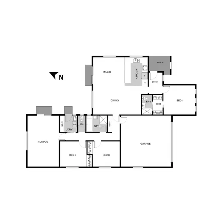 Floorplan of Homely house listing, 3 Newstead Street, Amaroo ACT 2914
