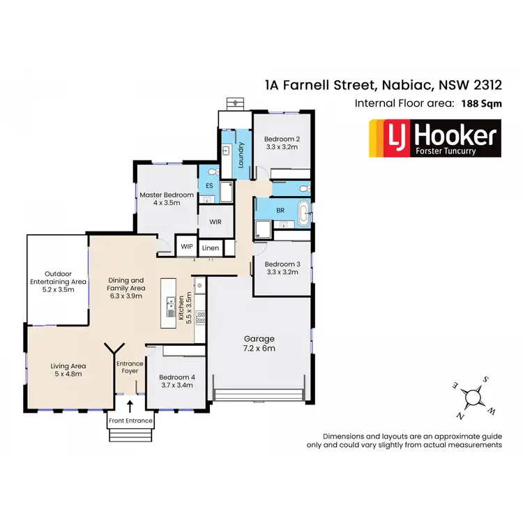 Floorplan of Homely house listing, 1A Farnell Street, Nabiac NSW 2312