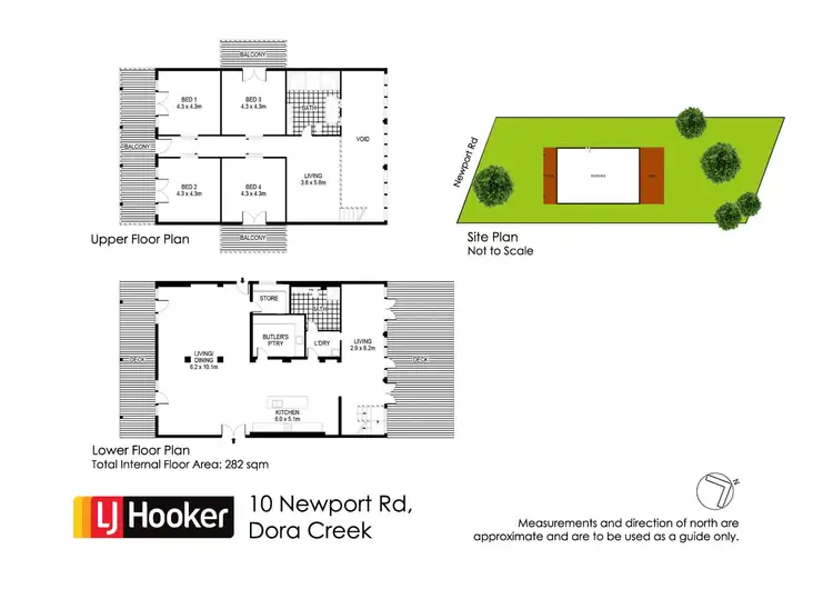 Floorplan of Homely house listing, 10 Newport Road, Dora Creek NSW 2264