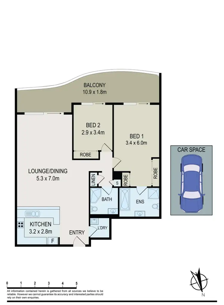 Floorplan of Homely apartment listing, 1409/5 Rockdale Plaza Drive, Rockdale NSW 2216