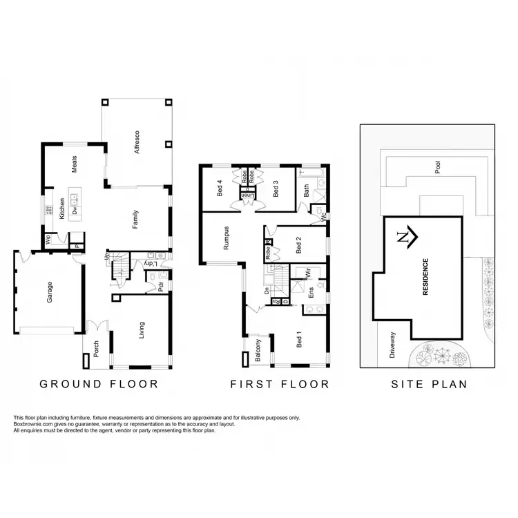 Floorplan of Homely house listing, 14 Violet Way, Point Cook VIC 3030