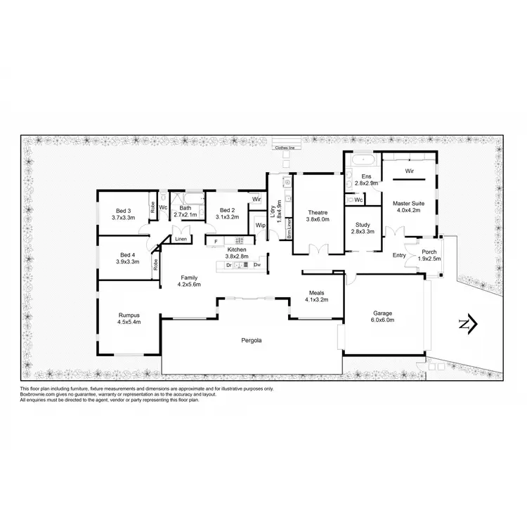 Floorplan of Homely house listing, 193 Dunnings Road, Point Cook VIC 3030
