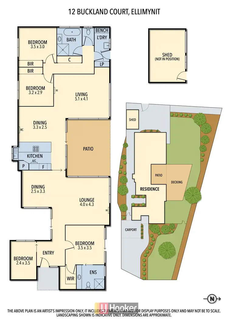 Floorplan of Homely house listing, 12 Buckland Court, Elliminyt VIC 3250
