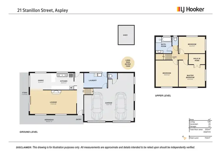 Floorplan of Homely house listing, 21 Stanillon Street, Aspley QLD 4034