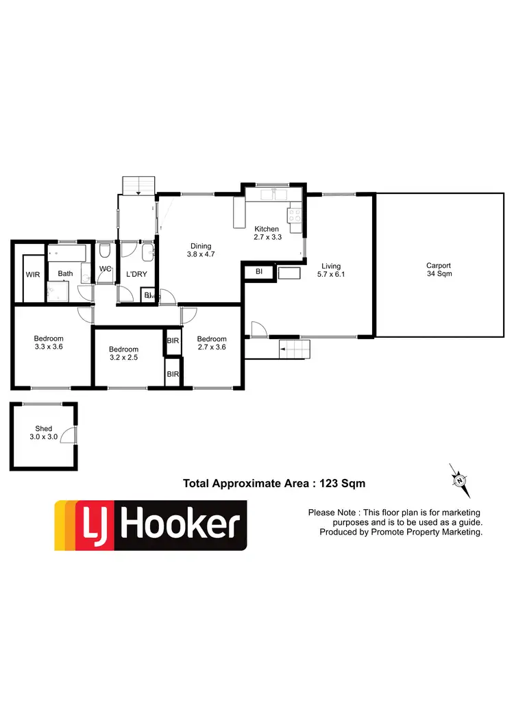 Floorplan of Homely house listing, 61 Rees Place, New Norfolk TAS 7140