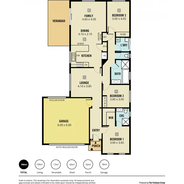 Floorplan of Homely house listing, 8 Kames Street, Ridgehaven SA 5097