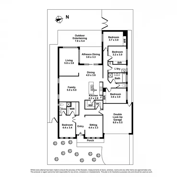 Floorplan of Homely house listing, 17 Adventure Way, Point Cook VIC 3030