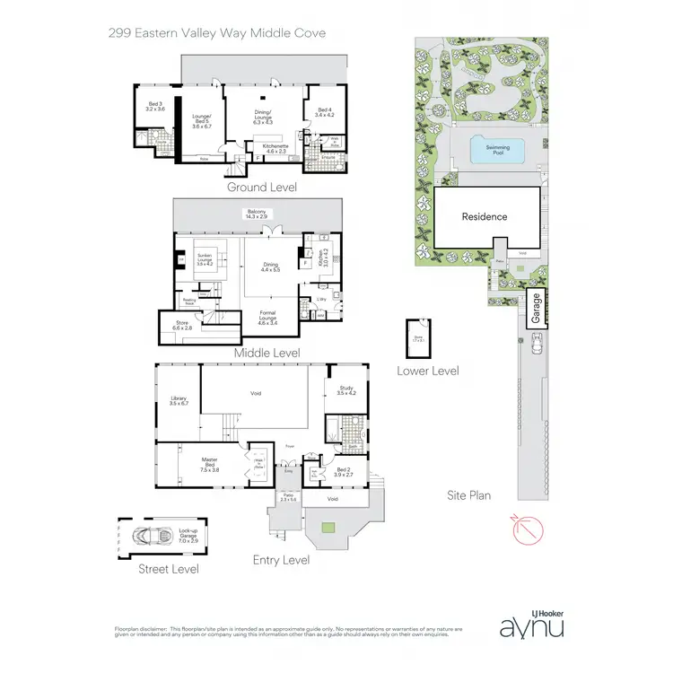 Floorplan of Homely house listing, 299 Eastern Valley Way, Middle Cove NSW 2068