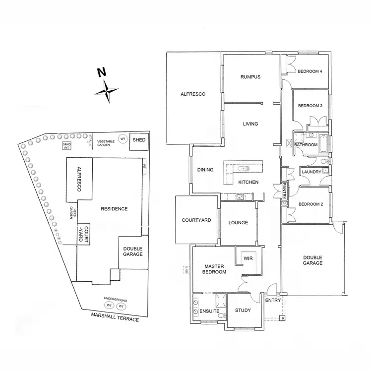 Floorplan of Homely house listing, 24 Marshall Terrace, Point Cook VIC 3030