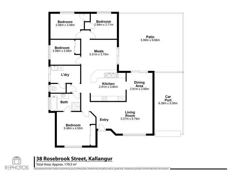 Floorplan of Homely house listing, 38 Rosebrook Street, Kallangur QLD 4503