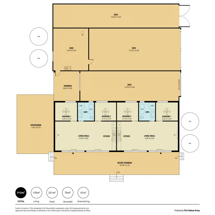 Floorplan of Homely house listing, 53 Boy Scout Road, Blanchetown SA 5357
