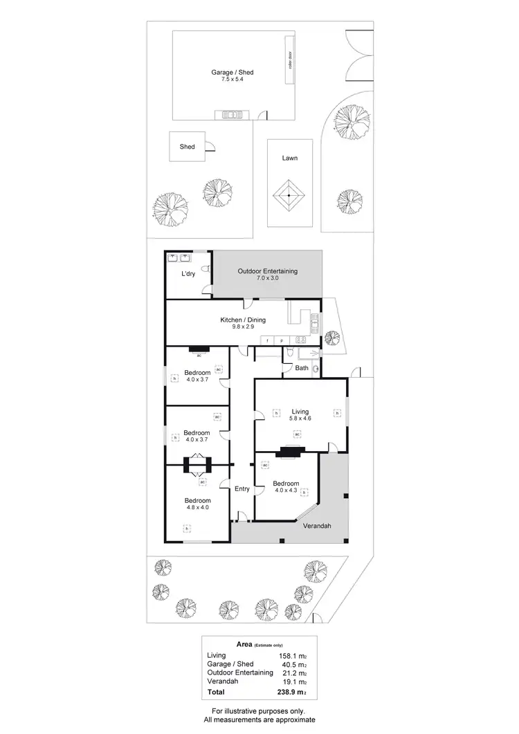 Floorplan of Homely house listing, 2 North Parade, Torrensville SA 5031