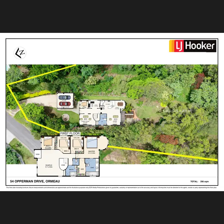 Floorplan of Homely house listing, 54 Oppermann Drive, Ormeau QLD 4208