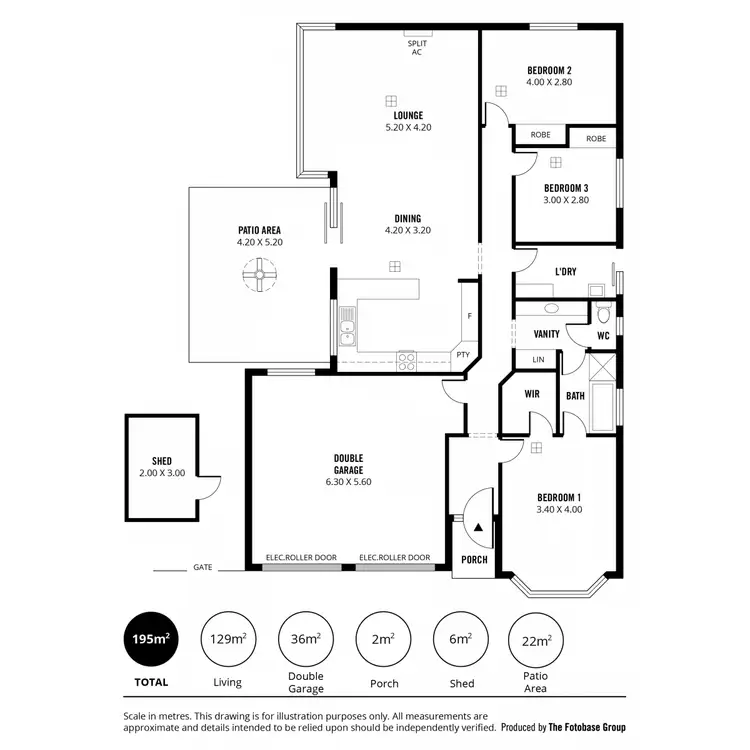 Floorplan of Homely house listing, 3 Grieg Street, Ingle Farm SA 5098