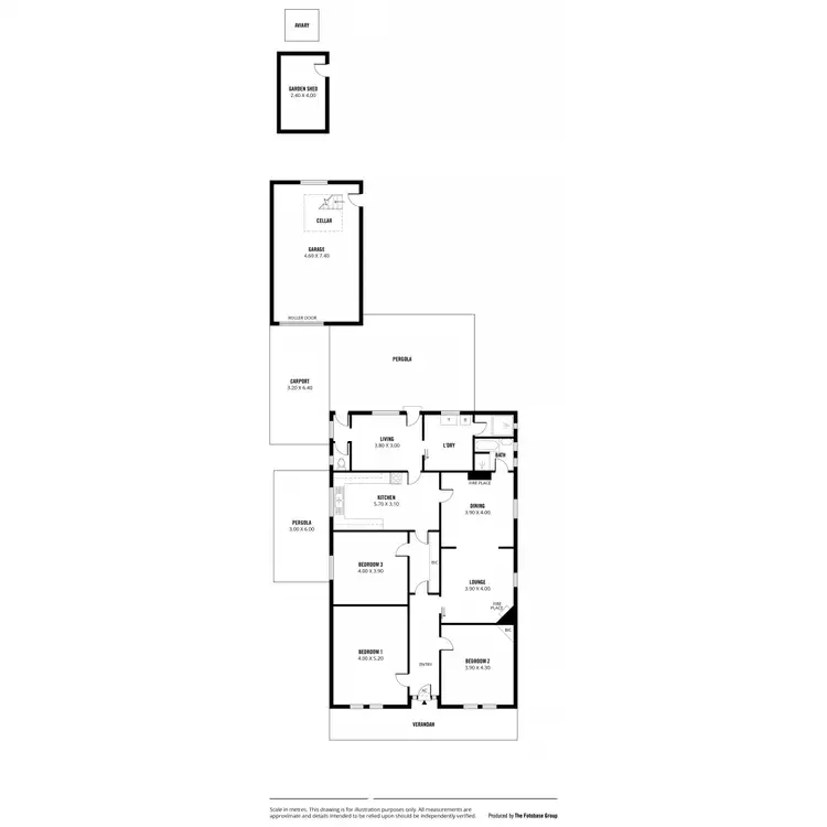 Floorplan of Homely house listing, 1 Prosser Avenue, Norwood SA 5067