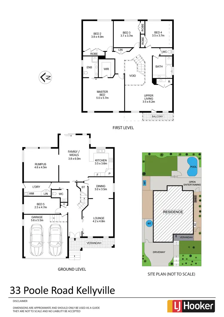 Floorplan of Homely house listing, 33 Poole Road, Kellyville NSW 2155