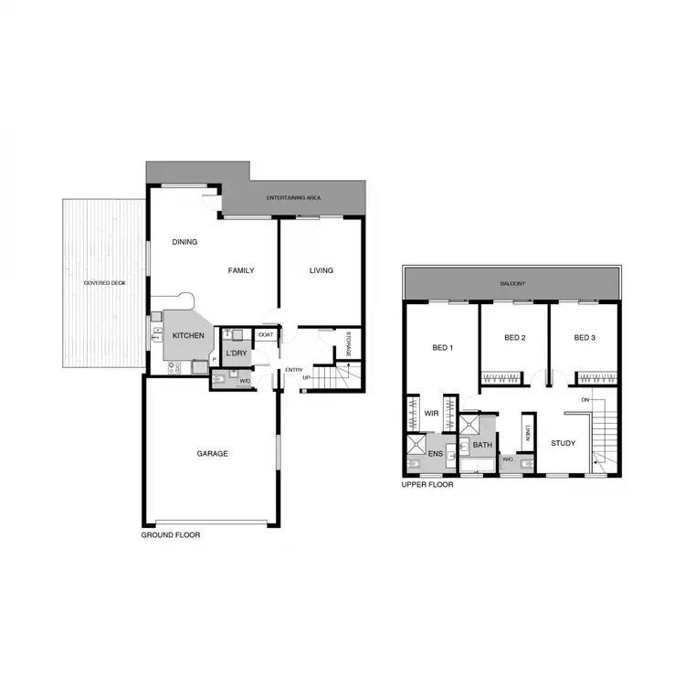 Floorplan of Homely townhouse listing, 3/30 Magenta Square, Amaroo ACT 2914