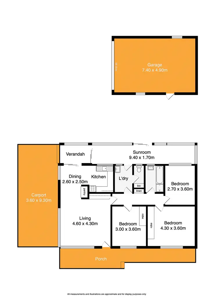 Floorplan of Homely house listing, 9 Dundalk Avenue, Mccracken SA 5211