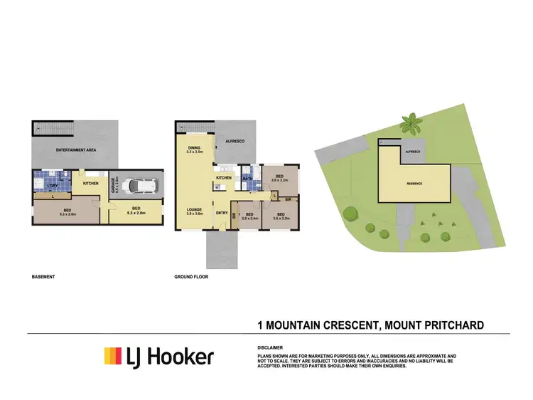 Floorplan of Homely house listing, 1 Mountain Crescent, Mount Pritchard NSW 2170