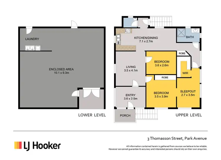 Floorplan of Homely house listing, 3 Thomasson Street, Park Avenue QLD 4701