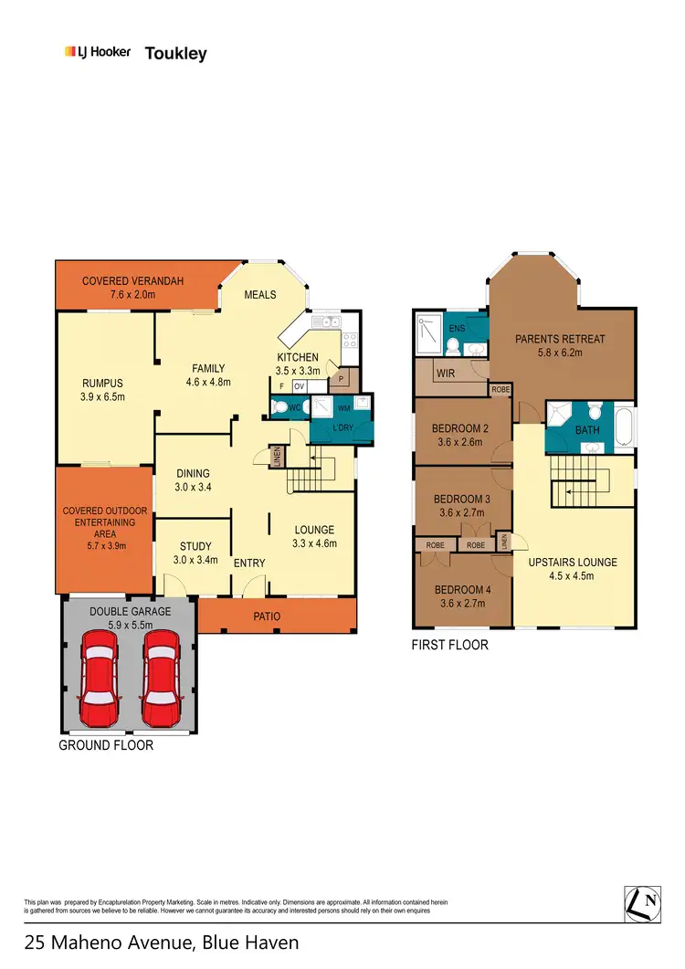 Floorplan of Homely house listing, 25 Maheno Avenue, Blue Haven NSW 2262