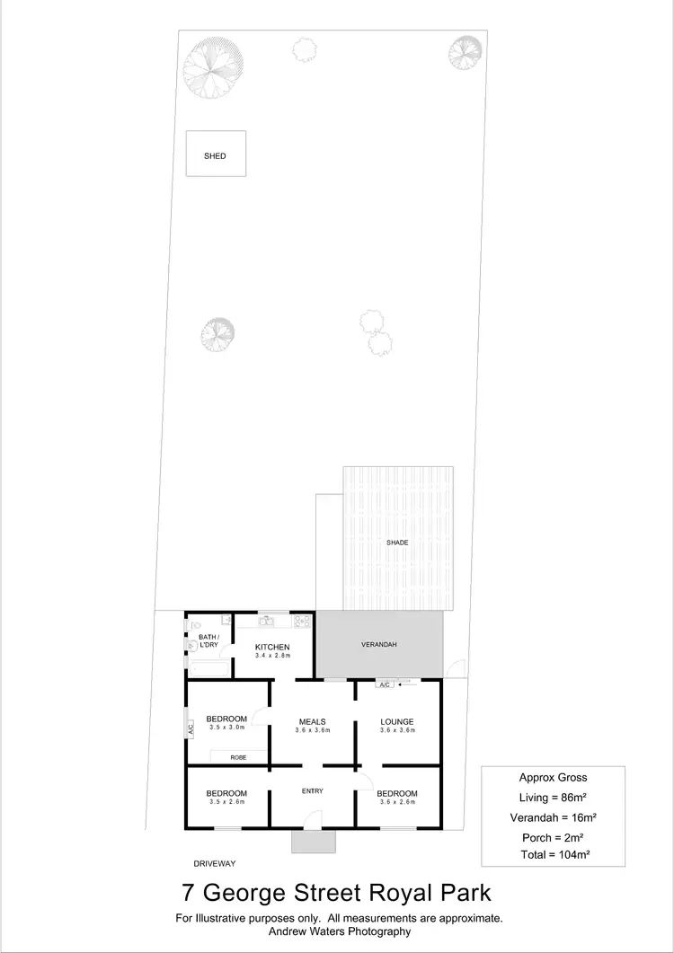 Floorplan of Homely house listing, 7 George Street, Royal Park SA 5014
