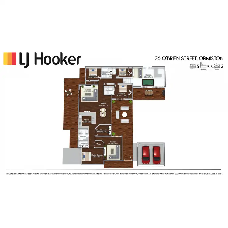 Floorplan of Homely house listing, 26 O'Brien Street, Ormiston QLD 4160