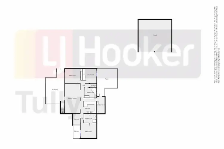 Floorplan of Homely house listing, 6 Lloyd Bell Road, Merryburn QLD 4854