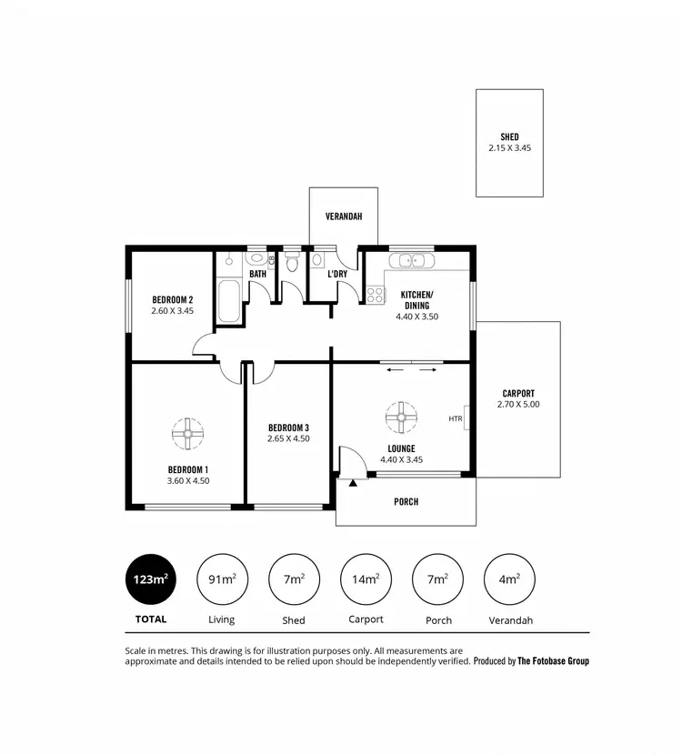 Floorplan of Homely house listing, 47 Swan Street, Grange SA 5022