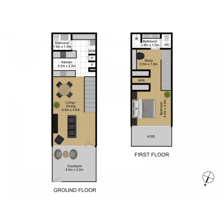 Floorplan of Homely apartment listing, G6/19 Marcus Clarke Street, City ACT 2601