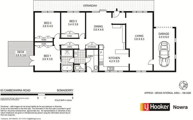 Floorplan of Homely house listing, 63 Cambewarra Road, Bomaderry NSW 2541