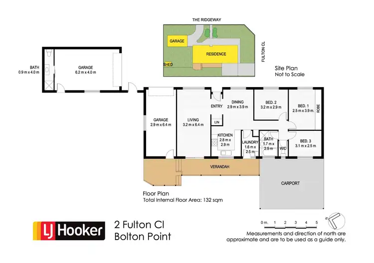 Floorplan of Homely house listing, 2 Fulton Close, Bolton Point NSW 2283