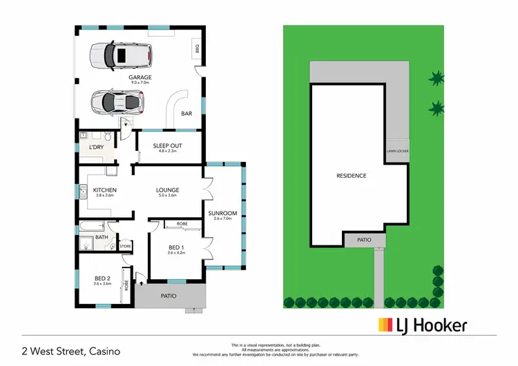 Floorplan of Homely house listing, 2 West Street, Casino NSW 2470
