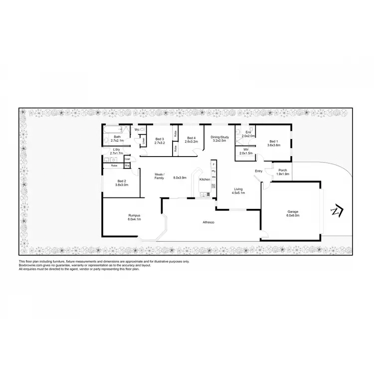 Floorplan of Homely house listing, 10 Eldridge Court, Point Cook VIC 3030