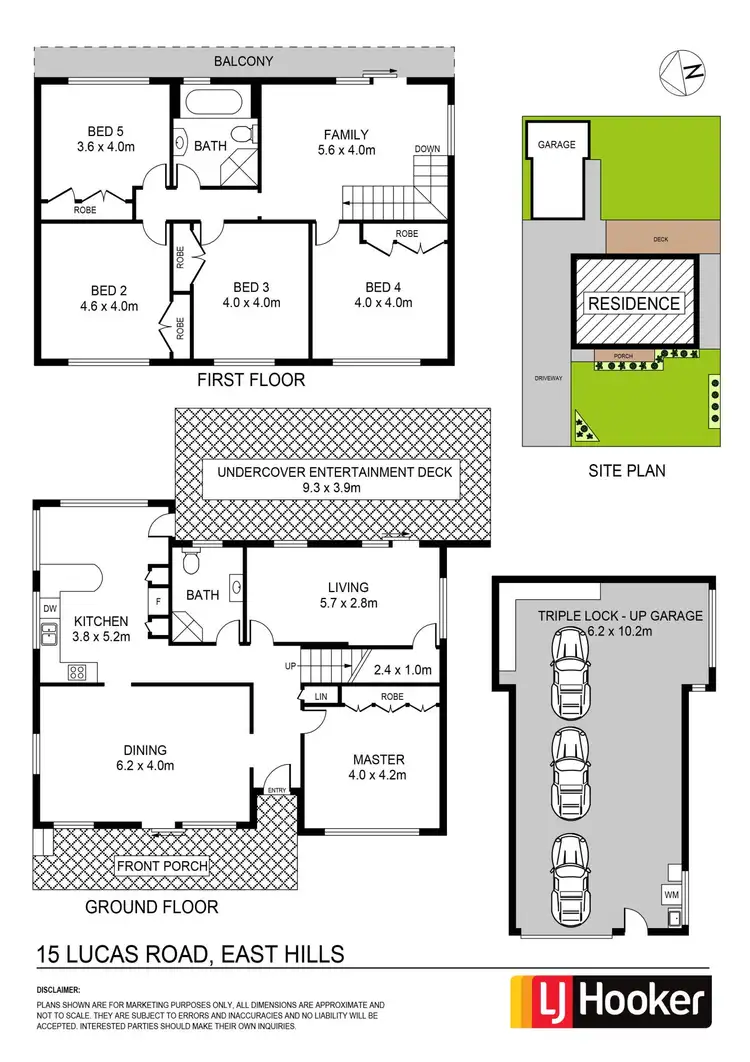 Floorplan of Homely house listing, 15 Lucas Road, East Hills NSW 2213