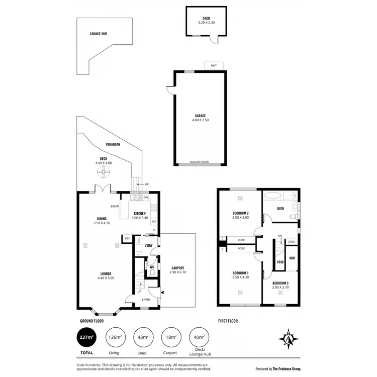 Floorplan of Homely house listing, 17 Wilaroo Avenue, Beaumont SA 5066