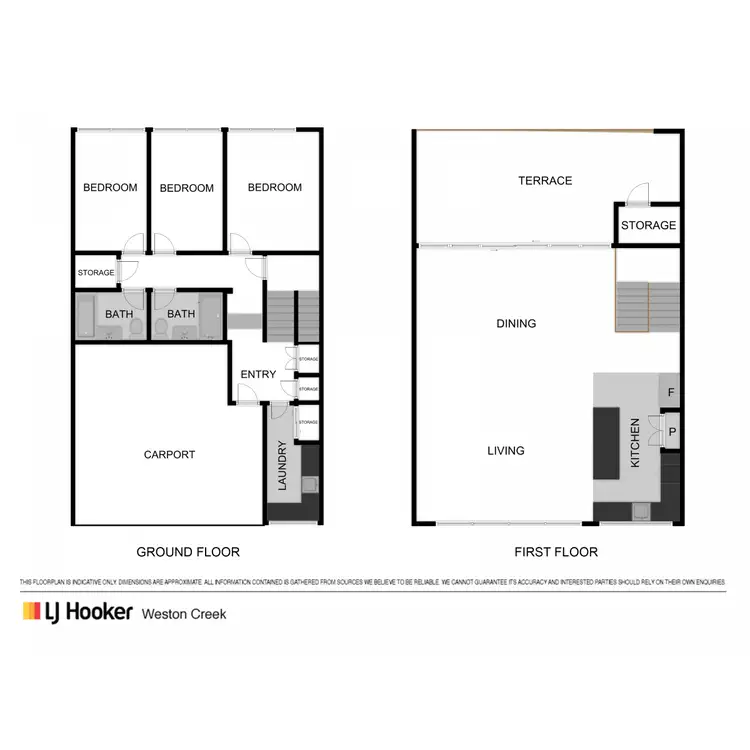 Floorplan of Homely townhouse listing, 5/3 Davies Place, Torrens ACT 2607