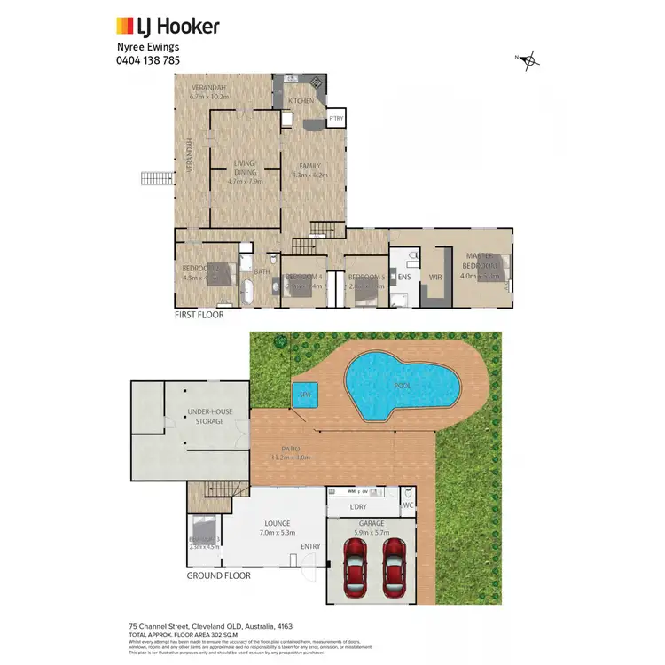 Floorplan of Homely house listing, 75 Channel Street, Cleveland QLD 4163