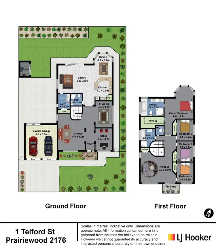 Floorplan of Homely house listing, 1 Telford Place, Prairiewood NSW 2176