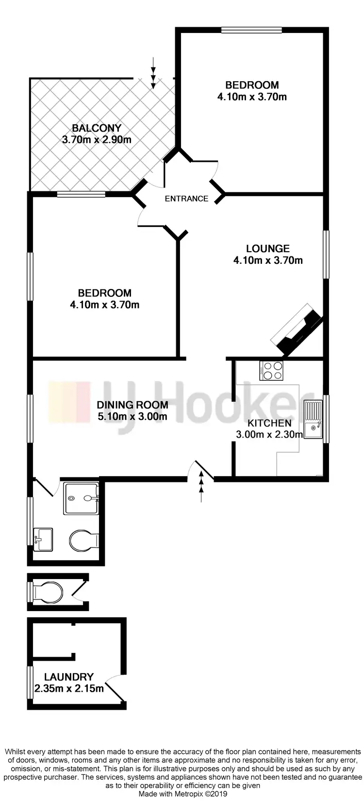 Floorplan of Homely house listing, 14 Mcgrane Street, Cessnock NSW 2325