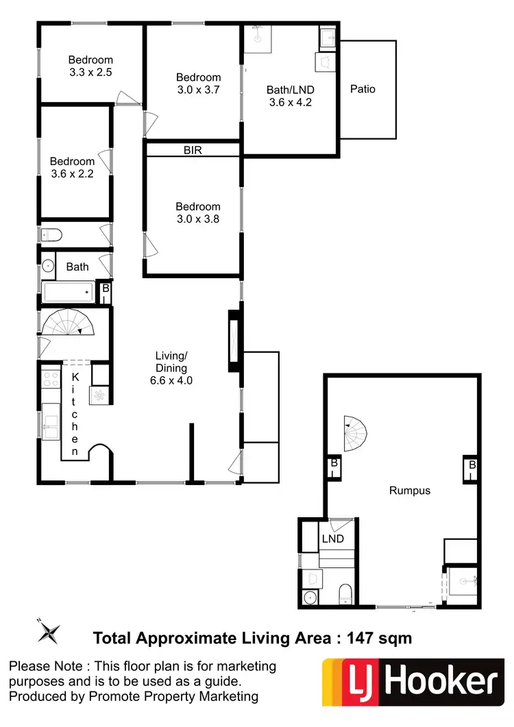 Floorplan of Homely house listing, 1/150 Springfield Avenue, West Moonah TAS 7009