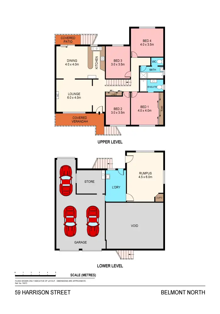 Floorplan of Homely house listing, 59 Harrison Street, Belmont North NSW 2280