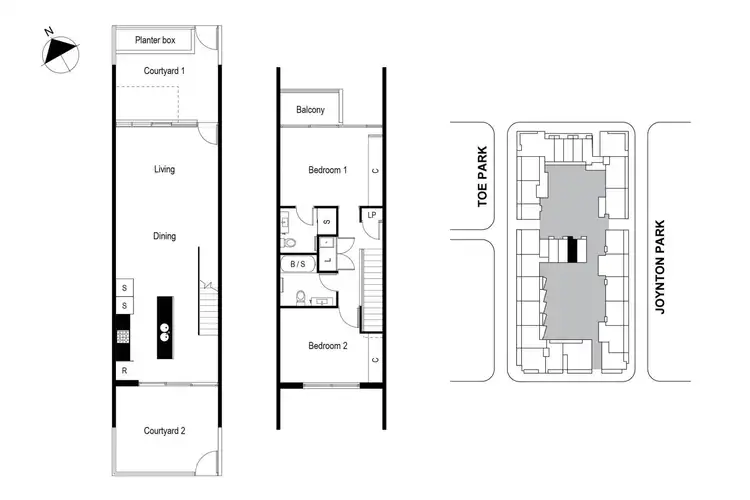 Floorplan of Homely apartment listing, 35/3 Victoria Park Parade, Zetland NSW 2017
