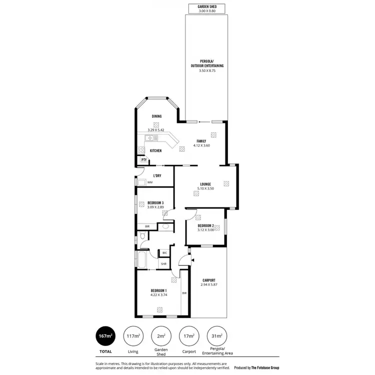 Floorplan of Homely house listing, 10 Shammall Court, Greenwith SA 5125