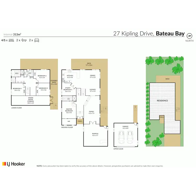 Floorplan of Homely house listing, 27 Kipling Drive, Bateau Bay NSW 2261