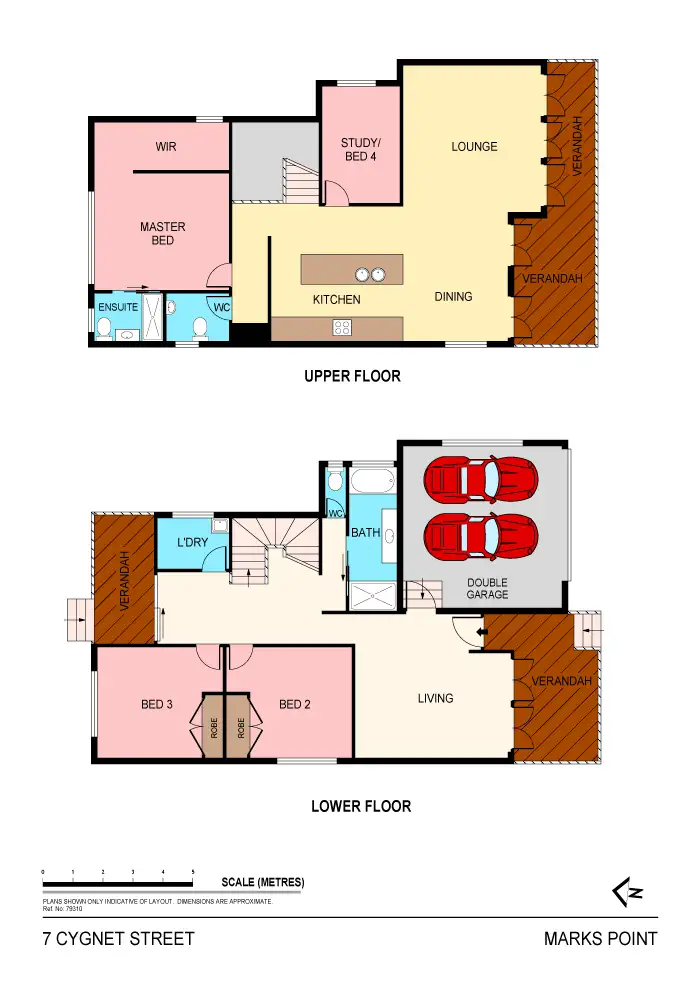 Floorplan of Homely house listing, 7 Cygnet Street, Marks Point NSW 2280