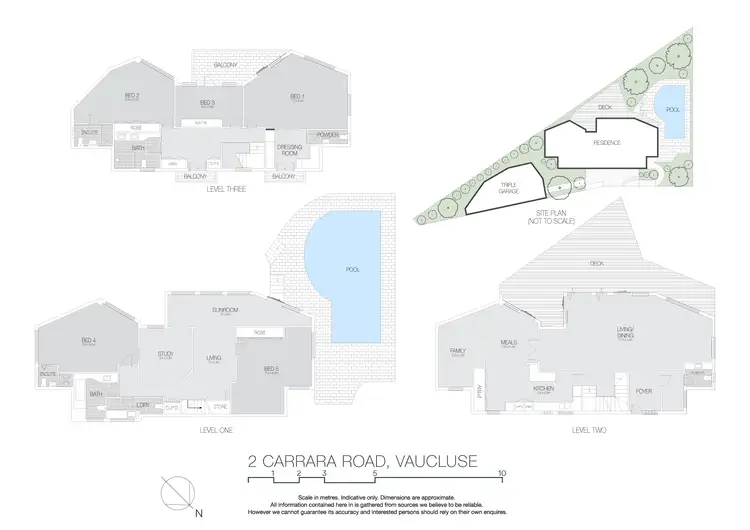 Floorplan of Homely house listing, 2 Carrara Road, Vaucluse NSW 2030