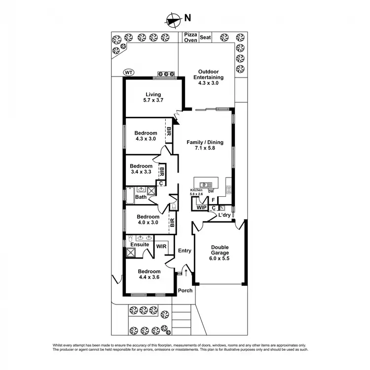 Floorplan of Homely house listing, 41 Stoneyfell Road, Point Cook VIC 3030
