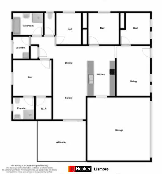 Floorplan of Homely house listing, 17 Lomandra Avenue, Caniaba NSW 2480